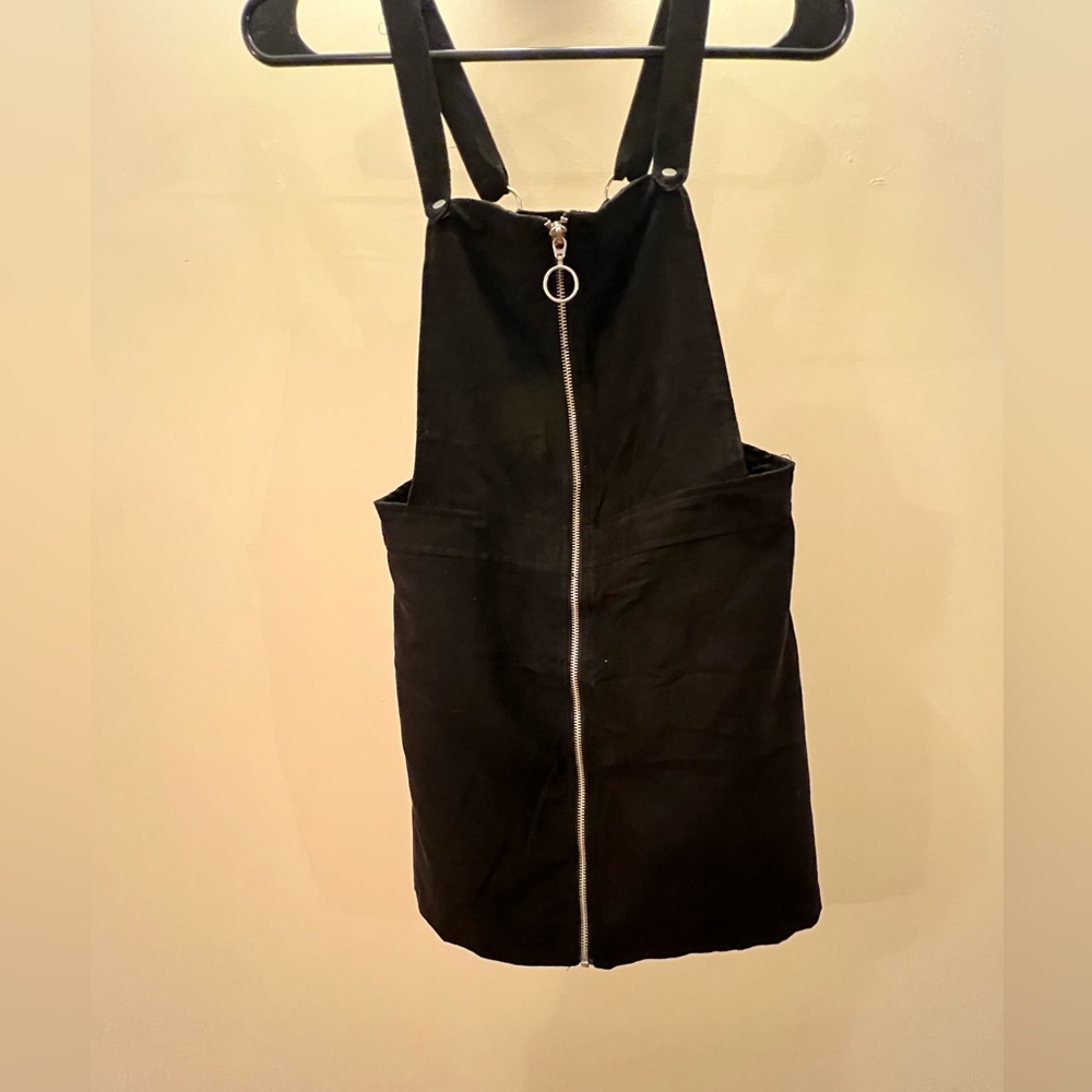 H&M Divided Black Dress with Zip Detail